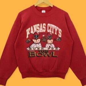 Kansas City Chiefs Sweatshirt Kansas City Chiefs Rush For The Bowl